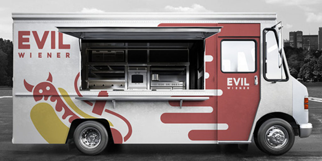 Branding -branding-evil-wiener-food-truck