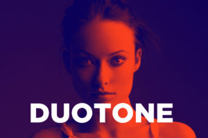 Freebies, Photoshop Aktion für Duotone Effekt