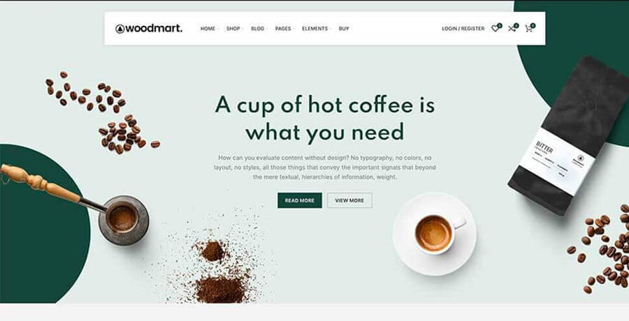 WoodMart Wordpress Theme für Online Shops mit Woocommerce